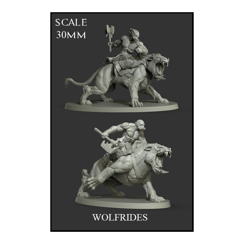 Wolfriders - 2 miniatures