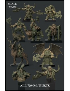 All Scale 70mm and Busts...