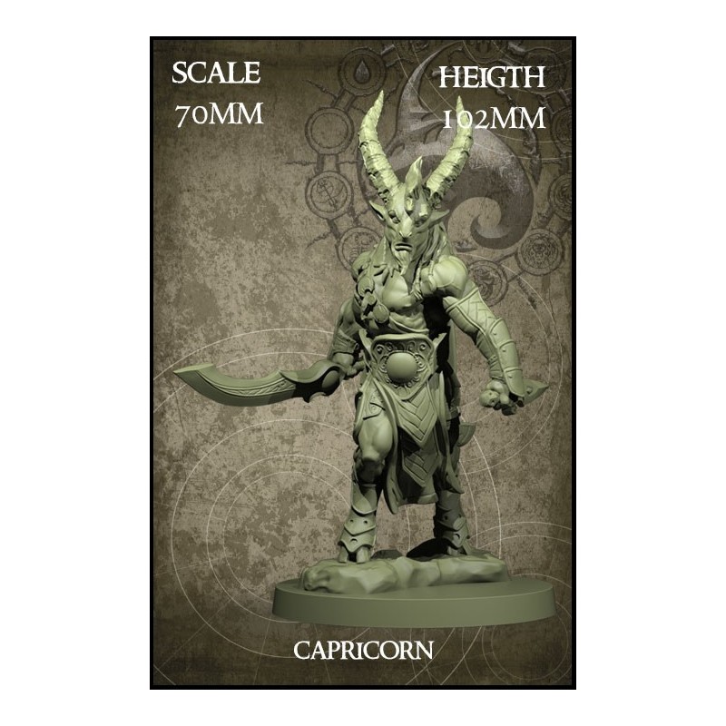 Capricorn 70mm Scale - 1 miniature