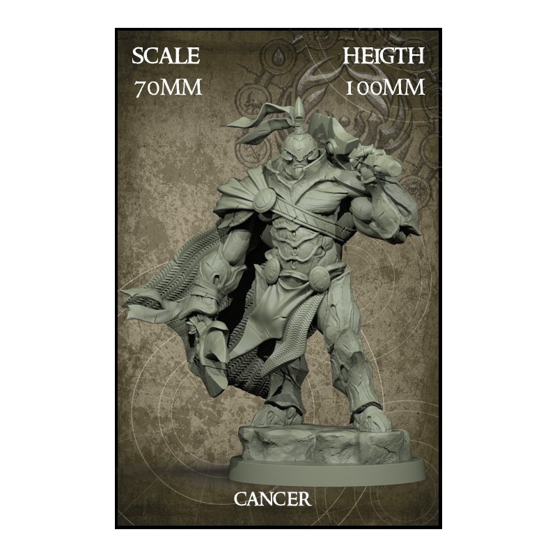 Cancer 70mm Scale - 1 miniature