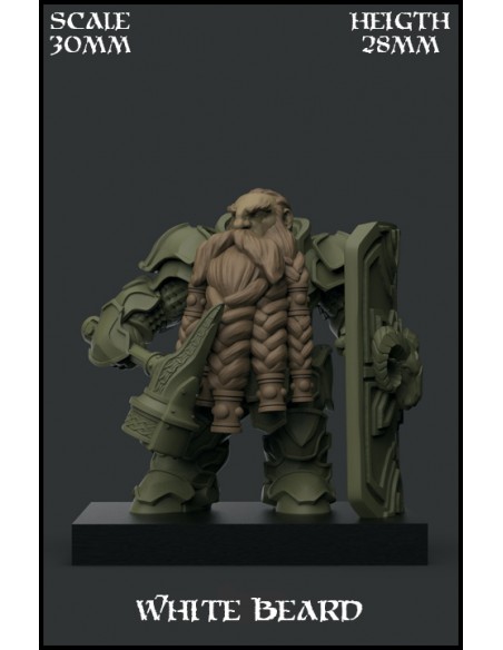 "White Beard" Character 30mm Scale