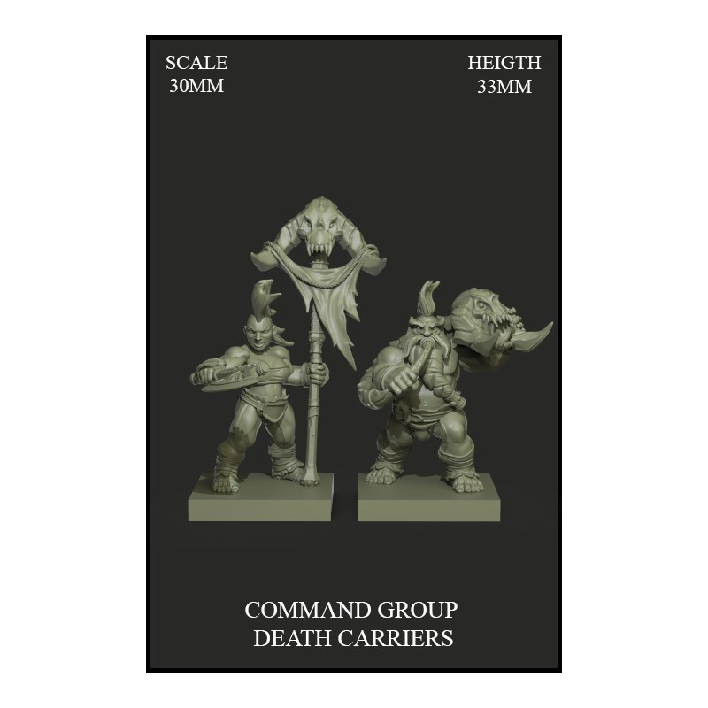Command Group Death Carriers - 2 miniaturas