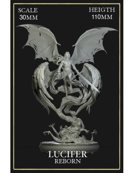 Lucifer Reborn Scale 30mm - 1 miniatura