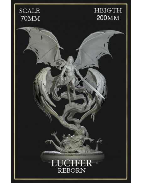 Lucifer Reborn Scale 70mm - 1 miniatura