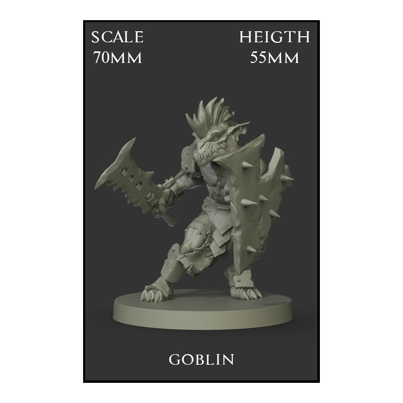 Goblin Scale 70mm - 1 miniature