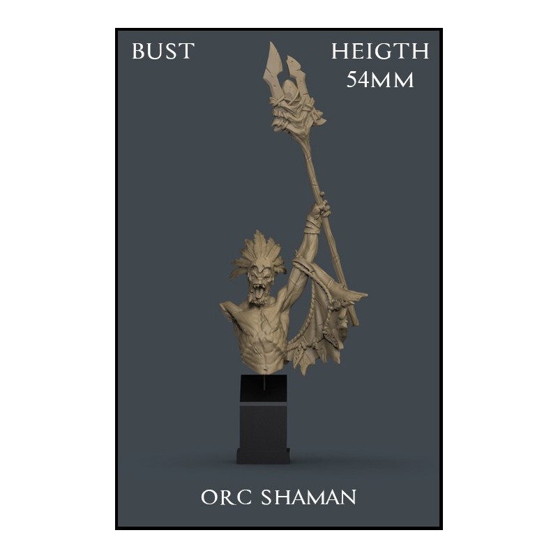 Orc Shaman Bust