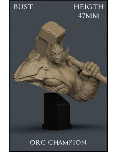 Orc Champion Bust
