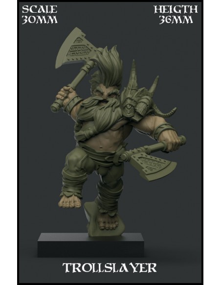 "Trollslayer" Character 30mm Scale