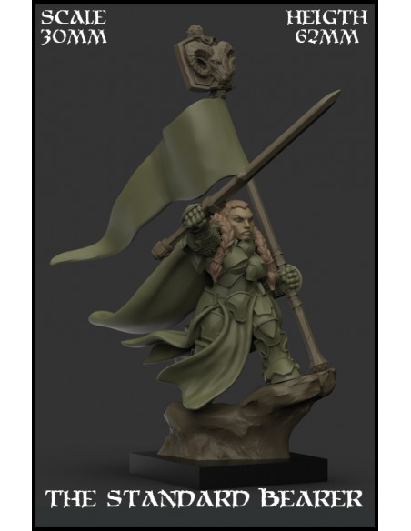 "The Standard Bearer" Character 30mm Scale