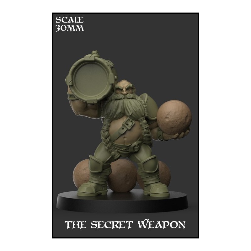 "The Secret Weapon" Special Fantasy Football Miniature